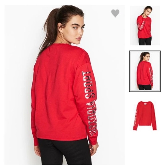 Victoria Secret Fleece Crew - Picture 2 of 3